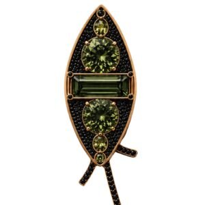 Broche Faunia