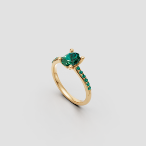 Anillo esmeralda